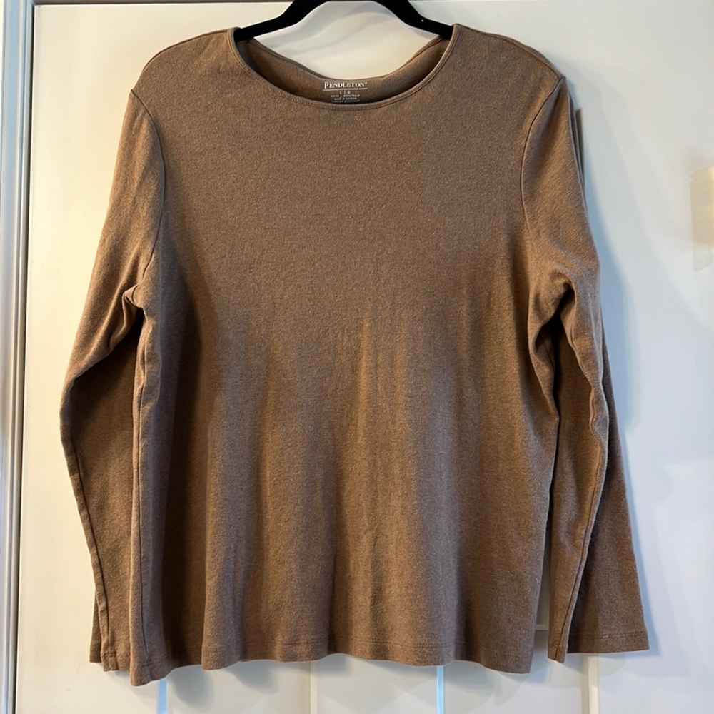 Pendleton long sleeve petite large excellent condition